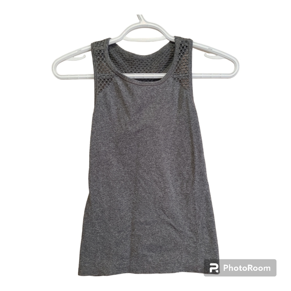 OLD NAVY ACTIVE Go-Dry Girls Seamless Mesh Panel Tank Top Size Large